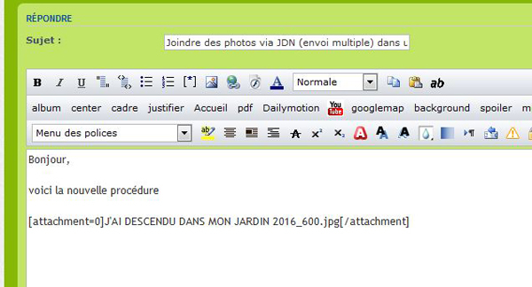 Cliquer sur "Aperçu" (code)